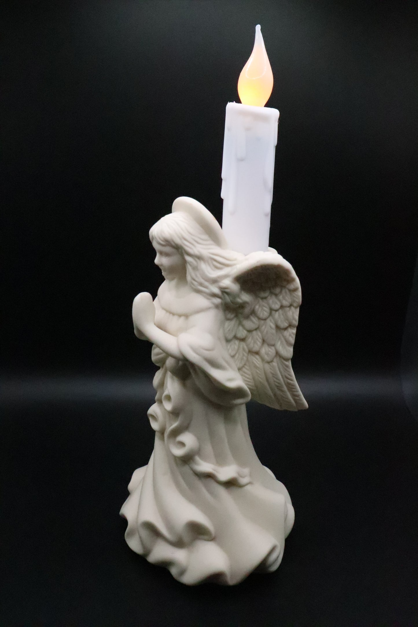 PARTYLITE TAPER CANDLE HOLDER "ANGEL OF LIGHT"