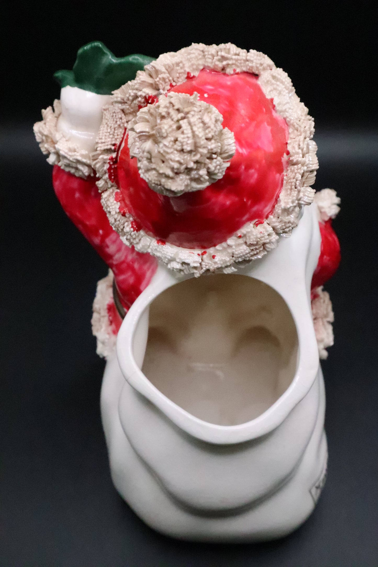 VINTAGE NAPCO SPAGHETTI SANTA CLAUSE PLANTER