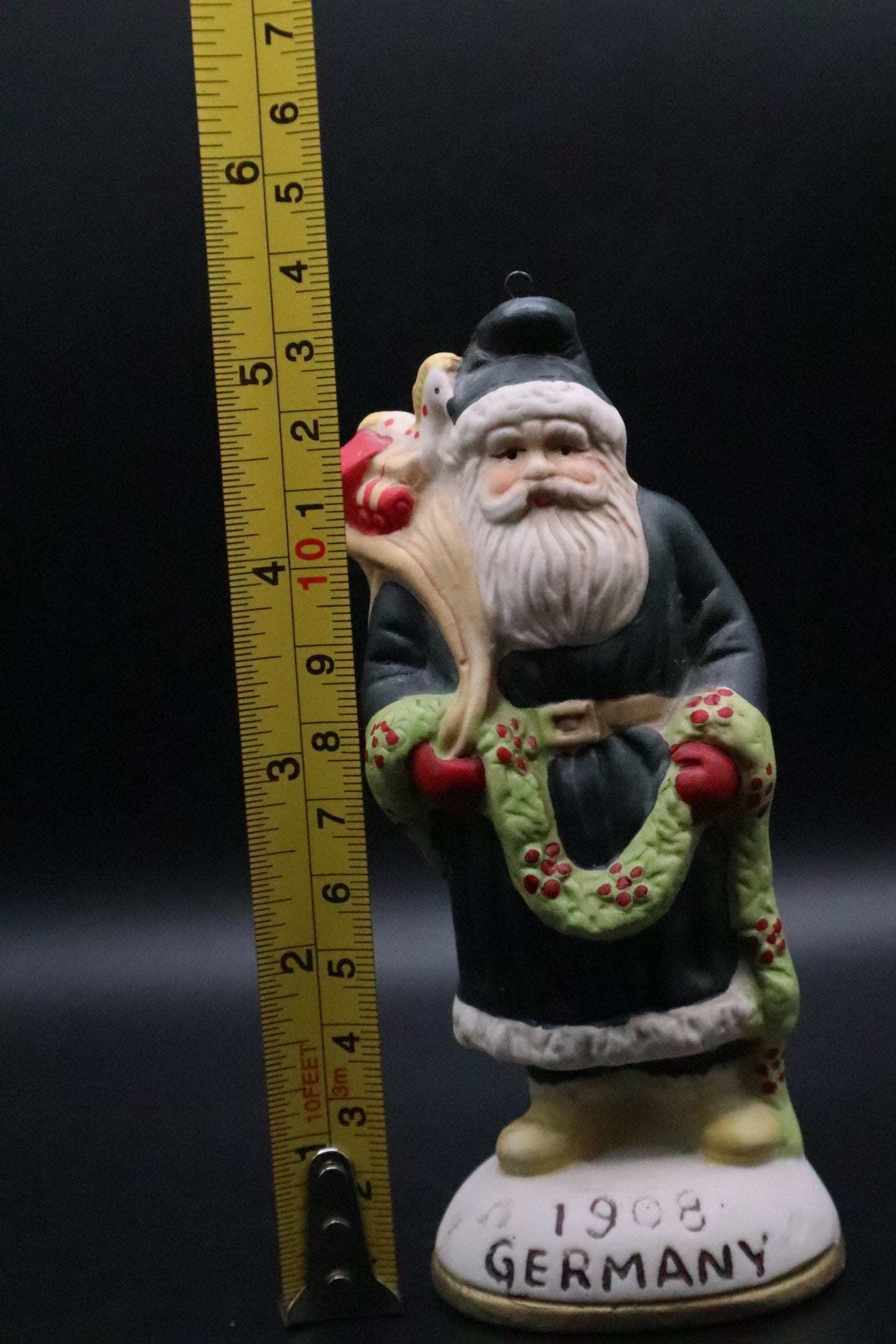 GERMANY SANTA 1908 ORNAMENT
