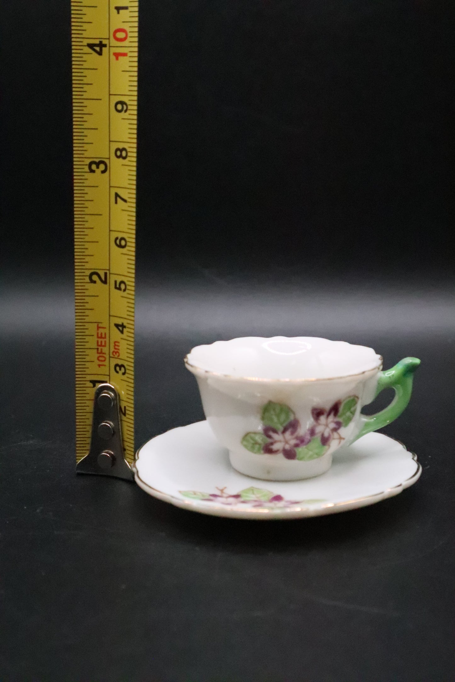 MINIATURE TEA PARTY CUP AND SAUCER MADE IN JAPAN