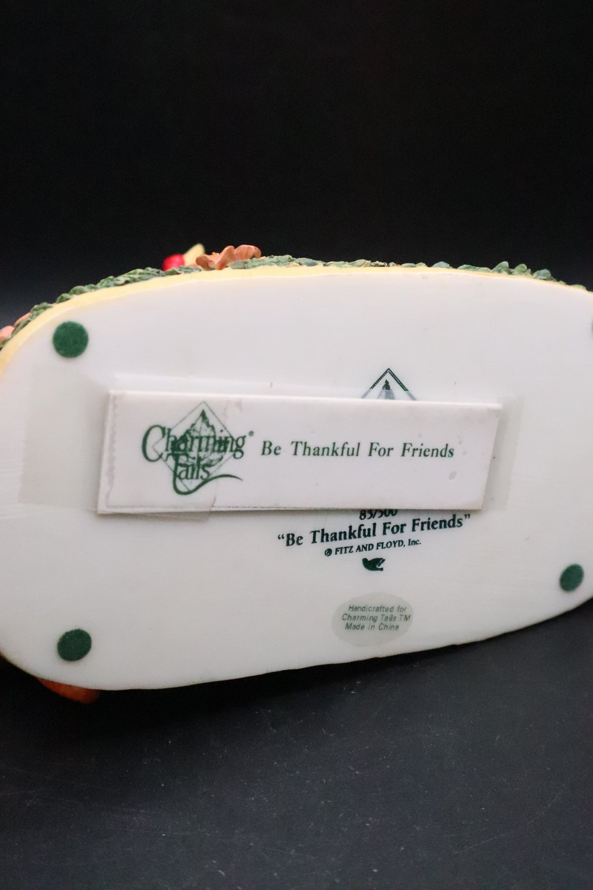 CHARMING TALES "BE THANKFUL FOR FRIENDS"