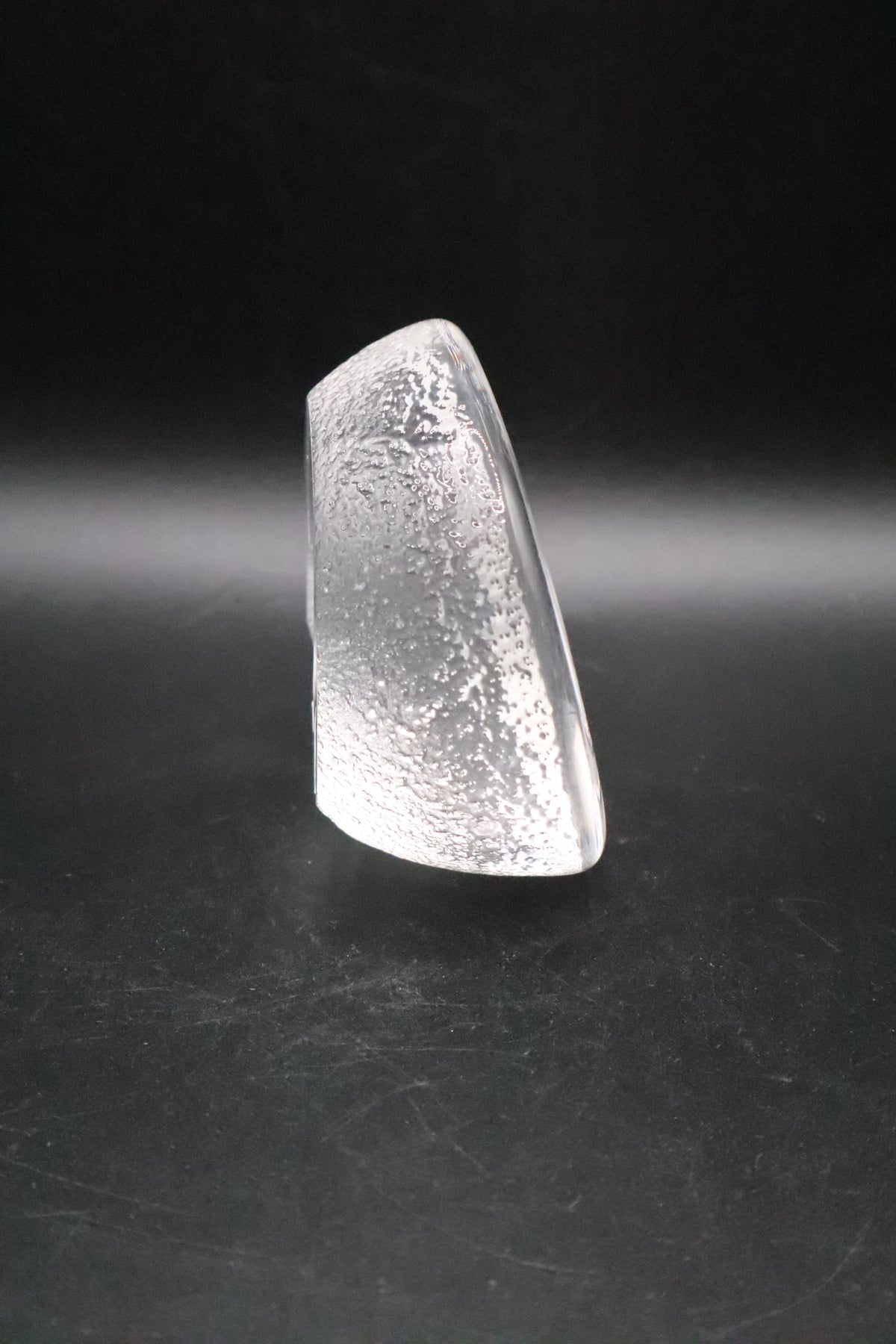 MATS JONASSON SWEDEN SIGNATURE COLLECTION CRYSTAL MOUSE PAPERWEIGHT