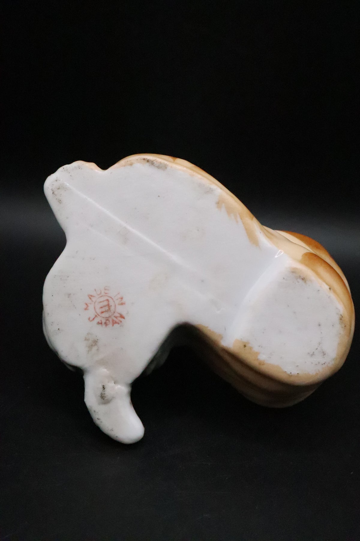 VINTAGE SCHNAUZER CERAMIC PLANTER MADE IN JAPAN (AS IS )
