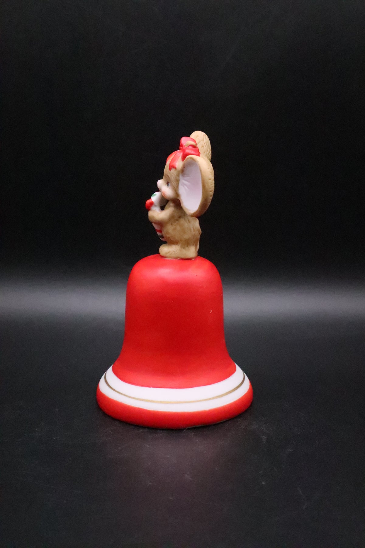 VINTAGE LEFTON CHRISTMAS MOUSE BELL