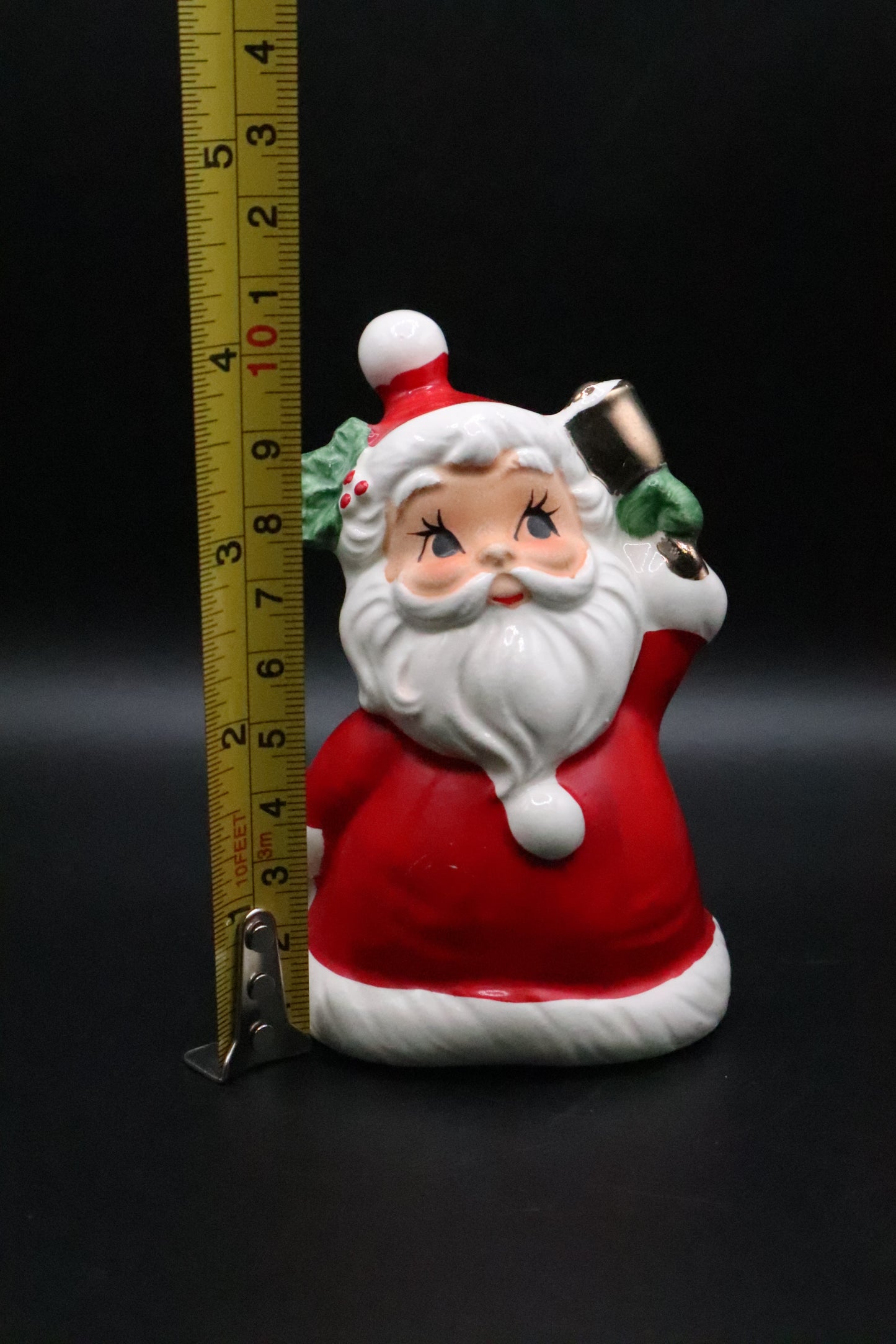 VINTAGE JOSEF ORIGINALS SANTA CHRISTMAS BELL