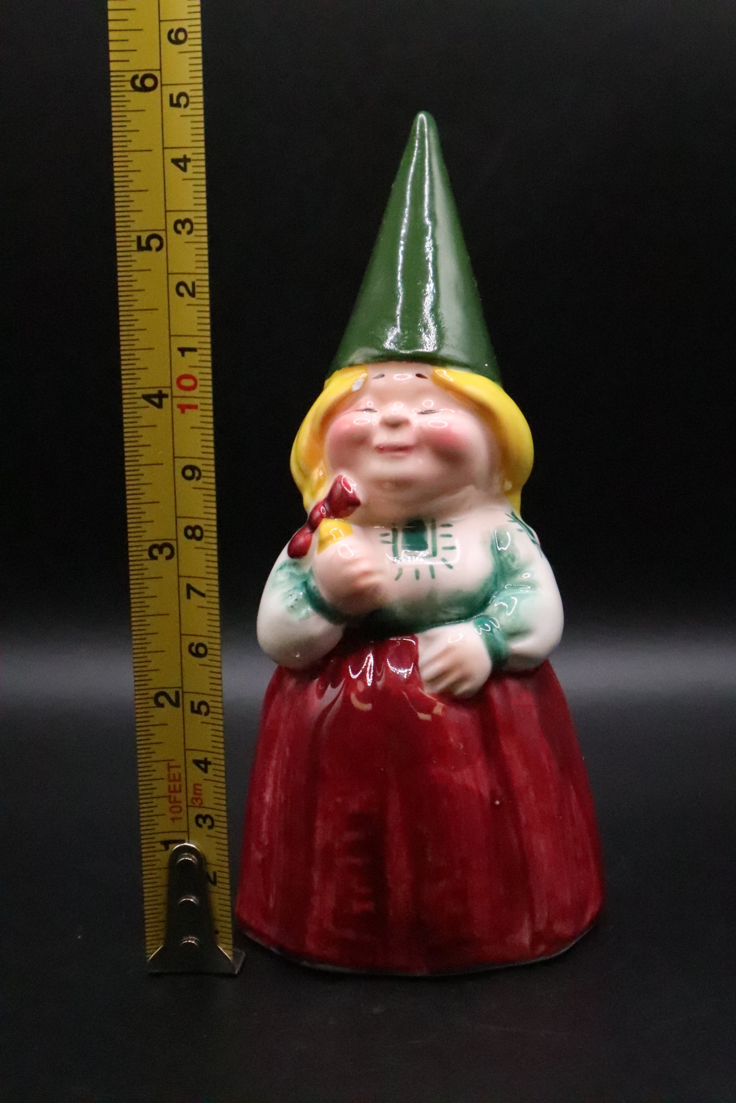 VINTAGE 1979 UNIEBOEK B.V. GNOME GIRL BELL