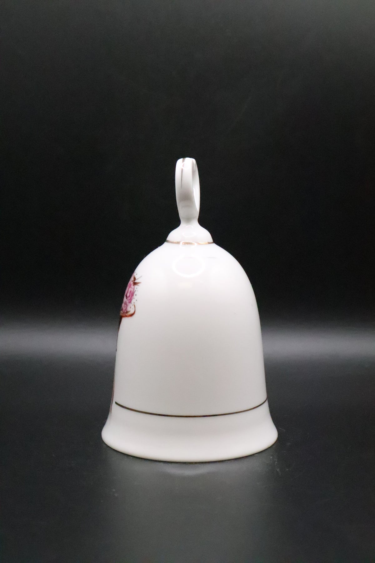 VINTAGE LEGO JAPAN WOMAN WITH HAT PORCELAIN BELL