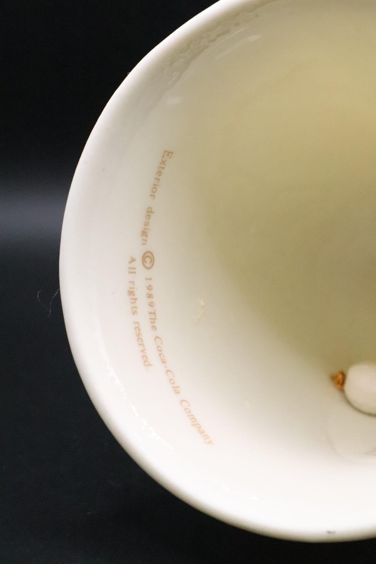 VINTAGE COCA-COLA PORCELAIN COLLECTOR'S BELL