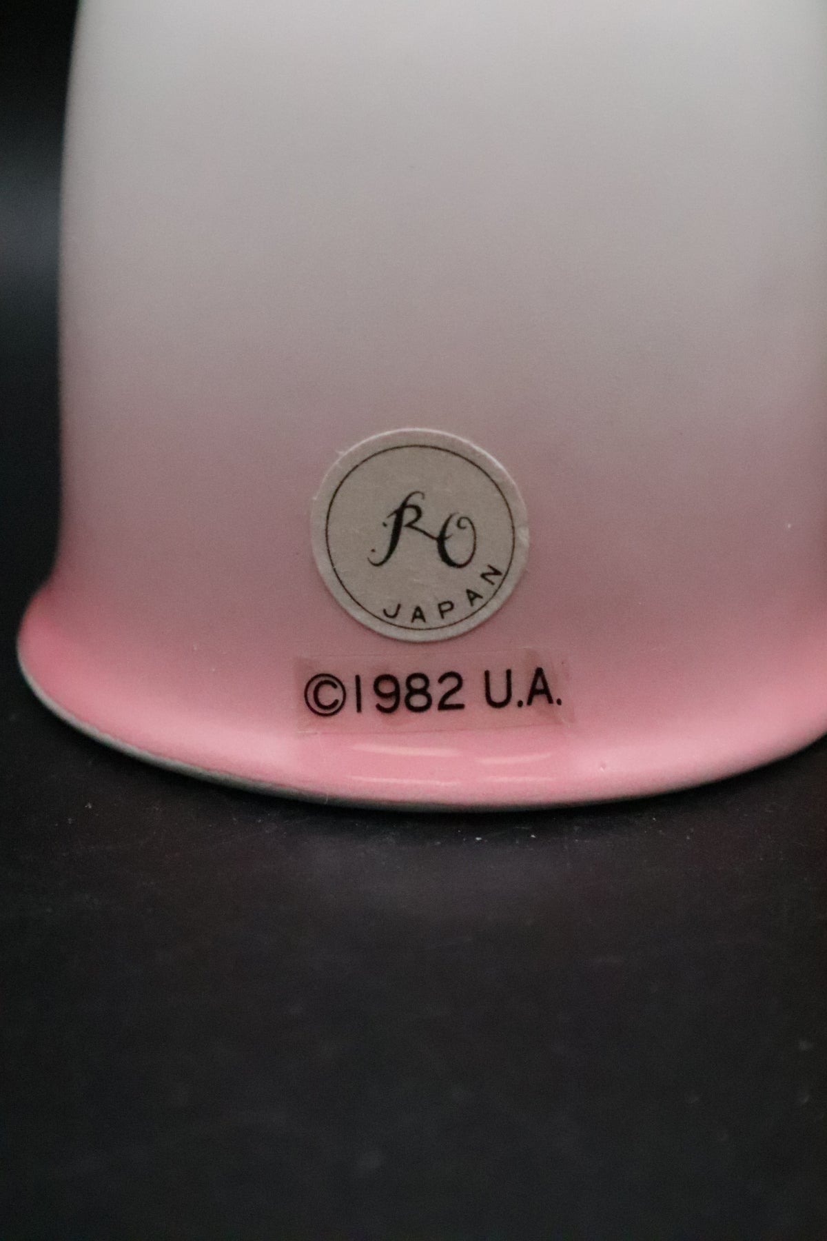 1982 PINK PANTHER COLLECTION ROYAL ORLEANS CERAMIC FIGURAL BELL