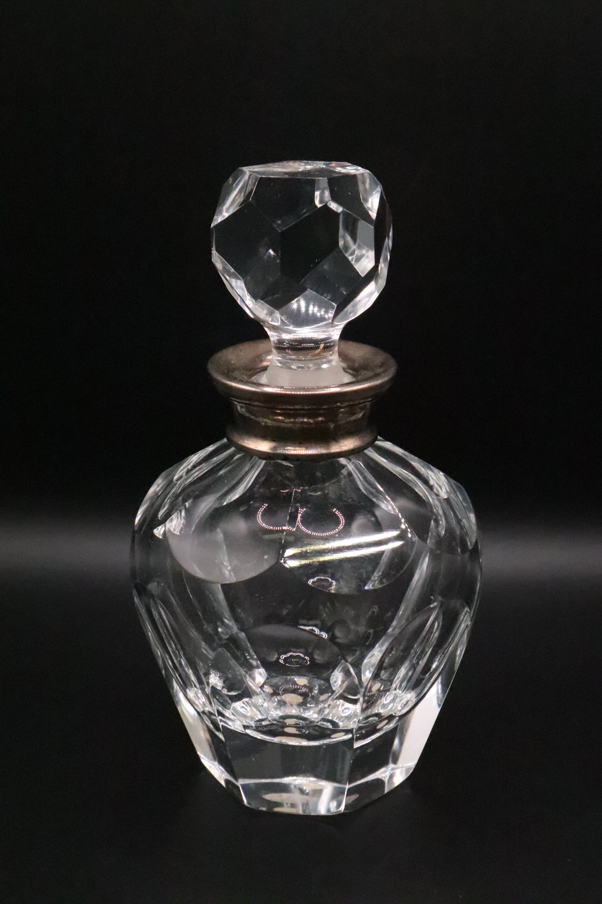 RARE SIGNED DE MARTÜS CRYSTAL VANITY PERFUME