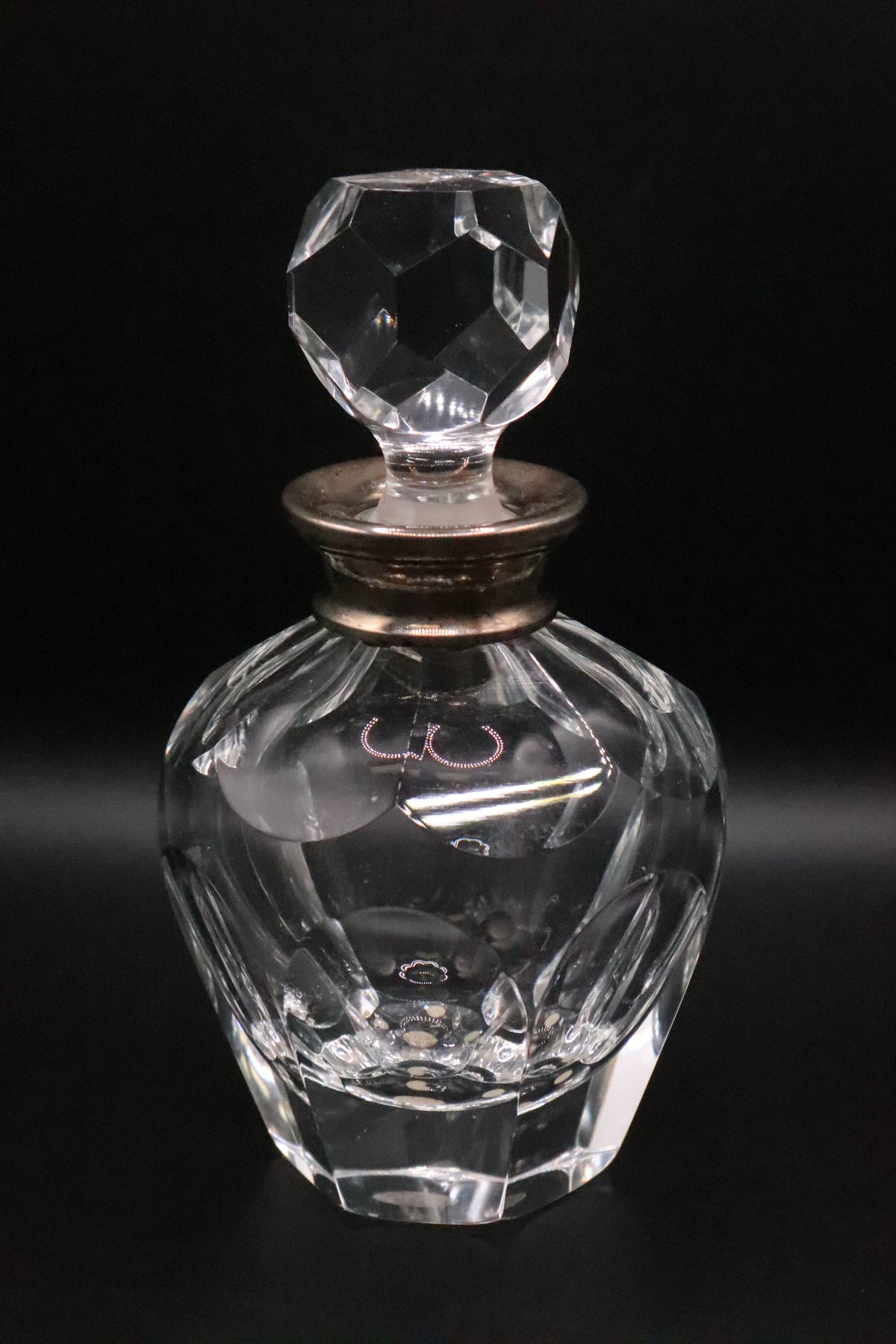 RARE SIGNED DE MARTÜS CRYSTAL VANITY PERFUME