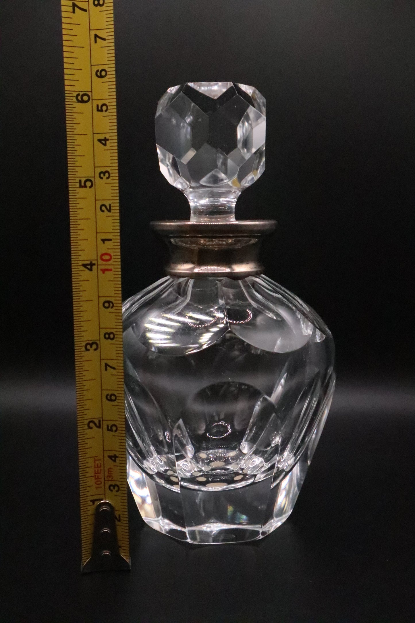 RARE SIGNED DE MARTÜS CRYSTAL VANITY PERFUME