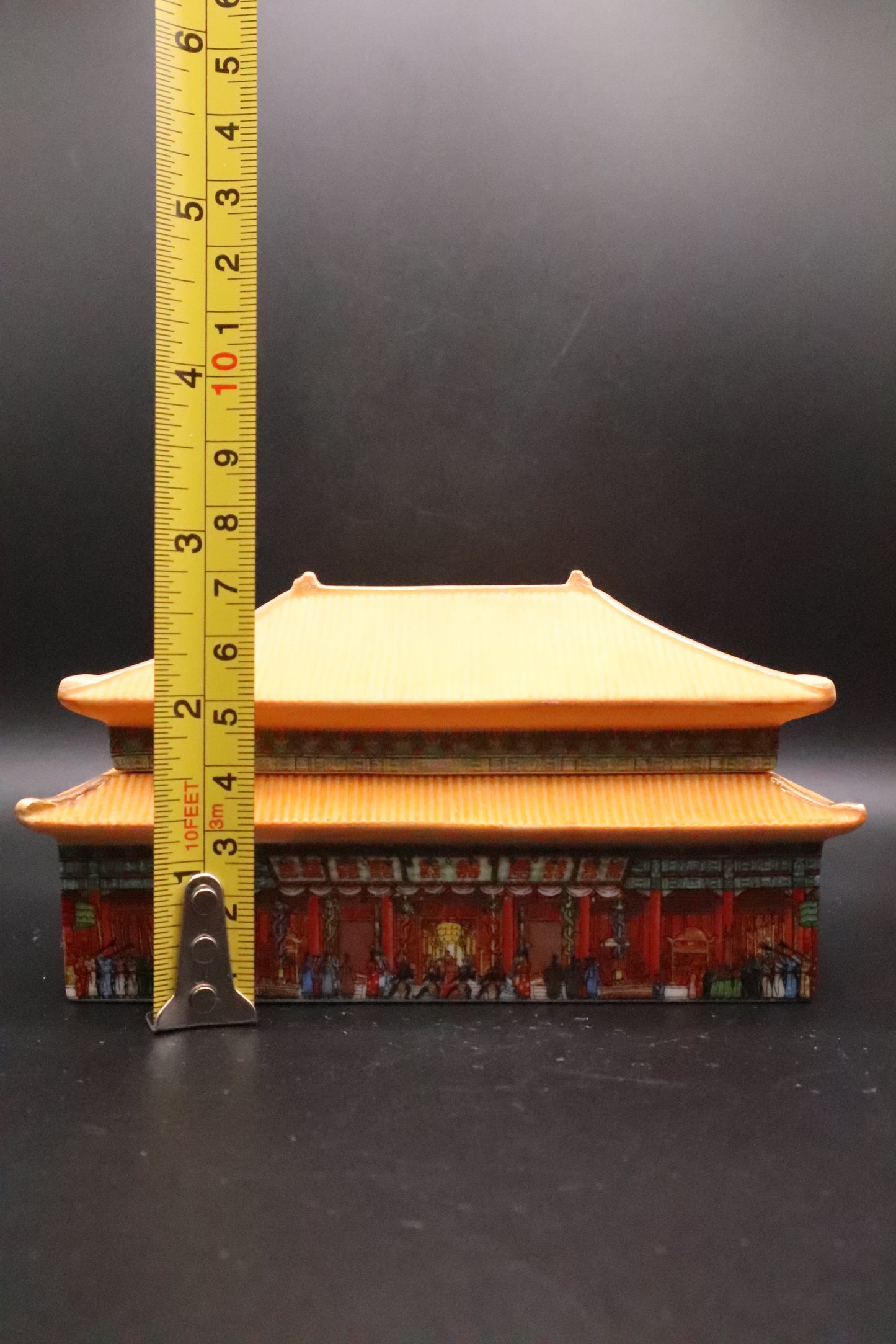 VINTAGE 1991 THE PALACE MUSEUM FORBIDDEN CITY SQUARE MUSICAL BOX