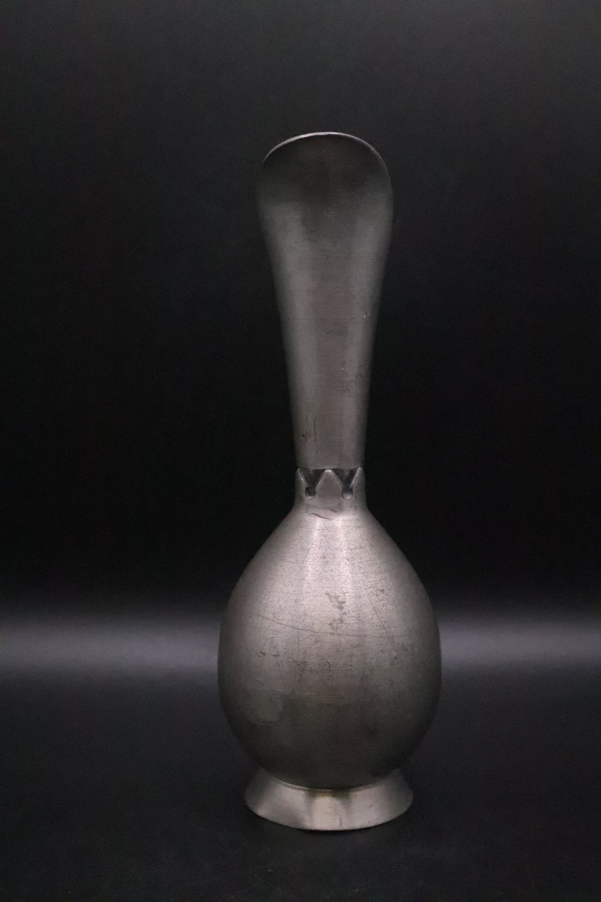 VINTAGE PEWTER BUD VASE HAUGRUD NORWAY