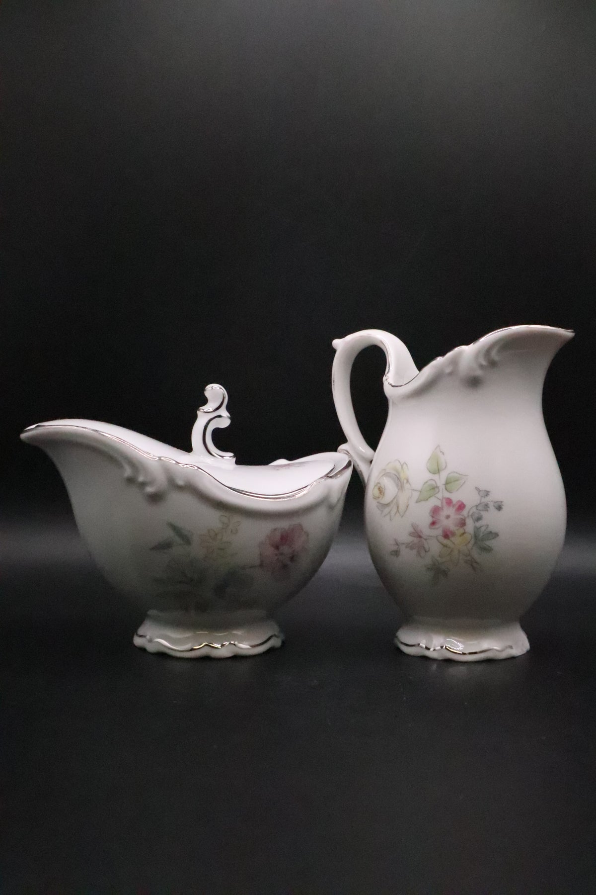BAVARIA TIRSCHENREUTH GERMANY CREAM AND SUGAR SET OF 2