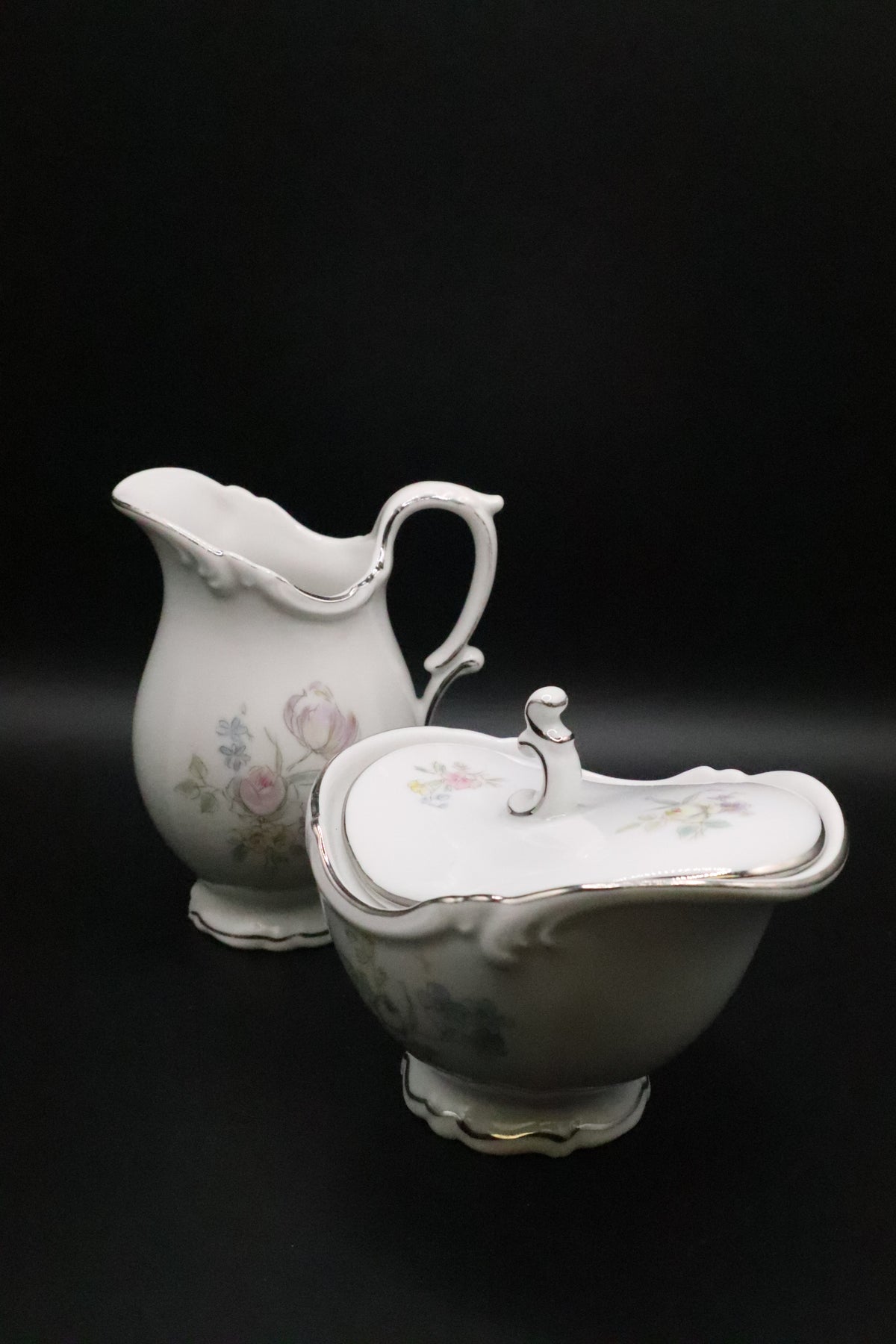 BAVARIA TIRSCHENREUTH GERMANY CREAM AND SUGAR SET OF 2