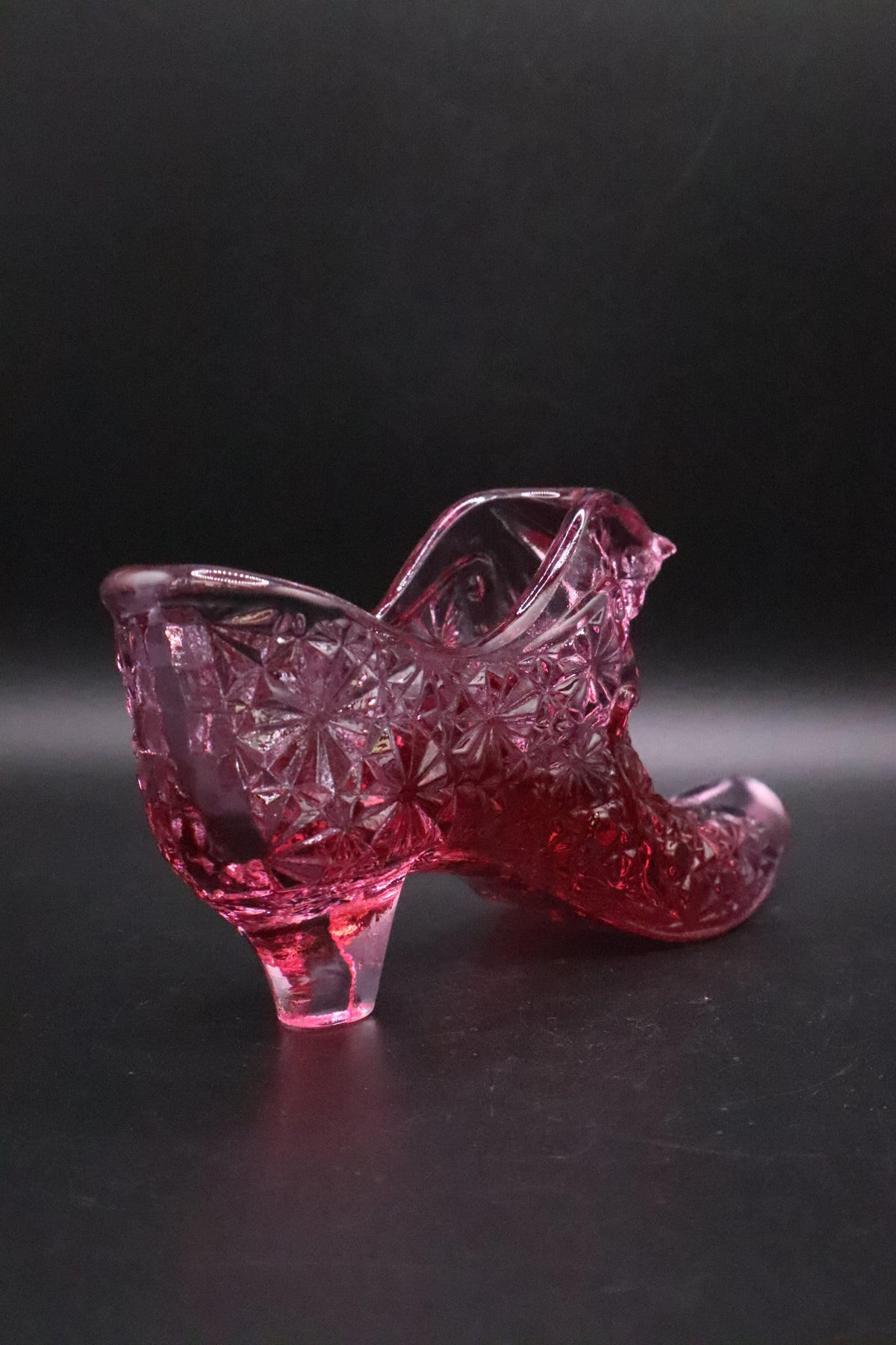 FENTON ROSE PINK CAT HEAD SHOE