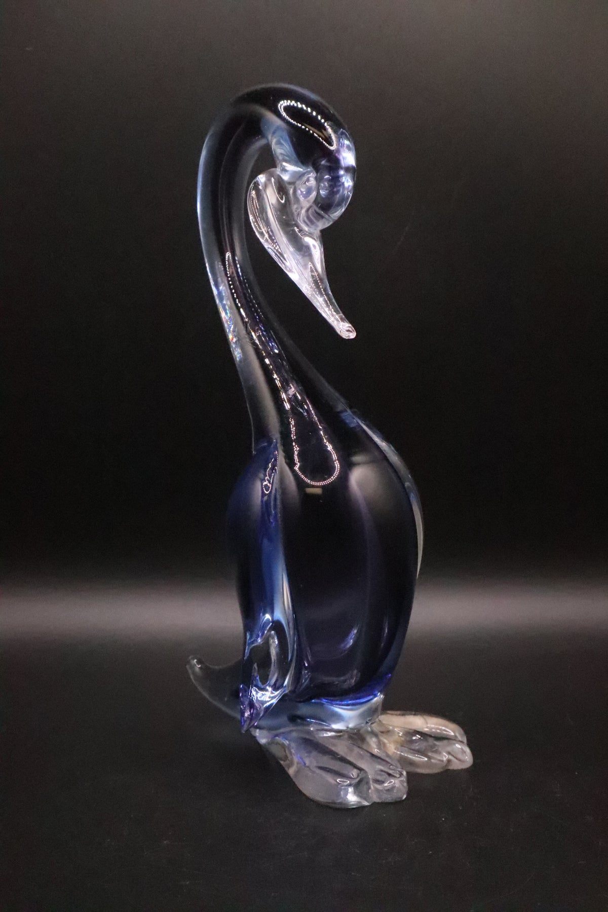 MURANO GLASS SOMERSO DUCK