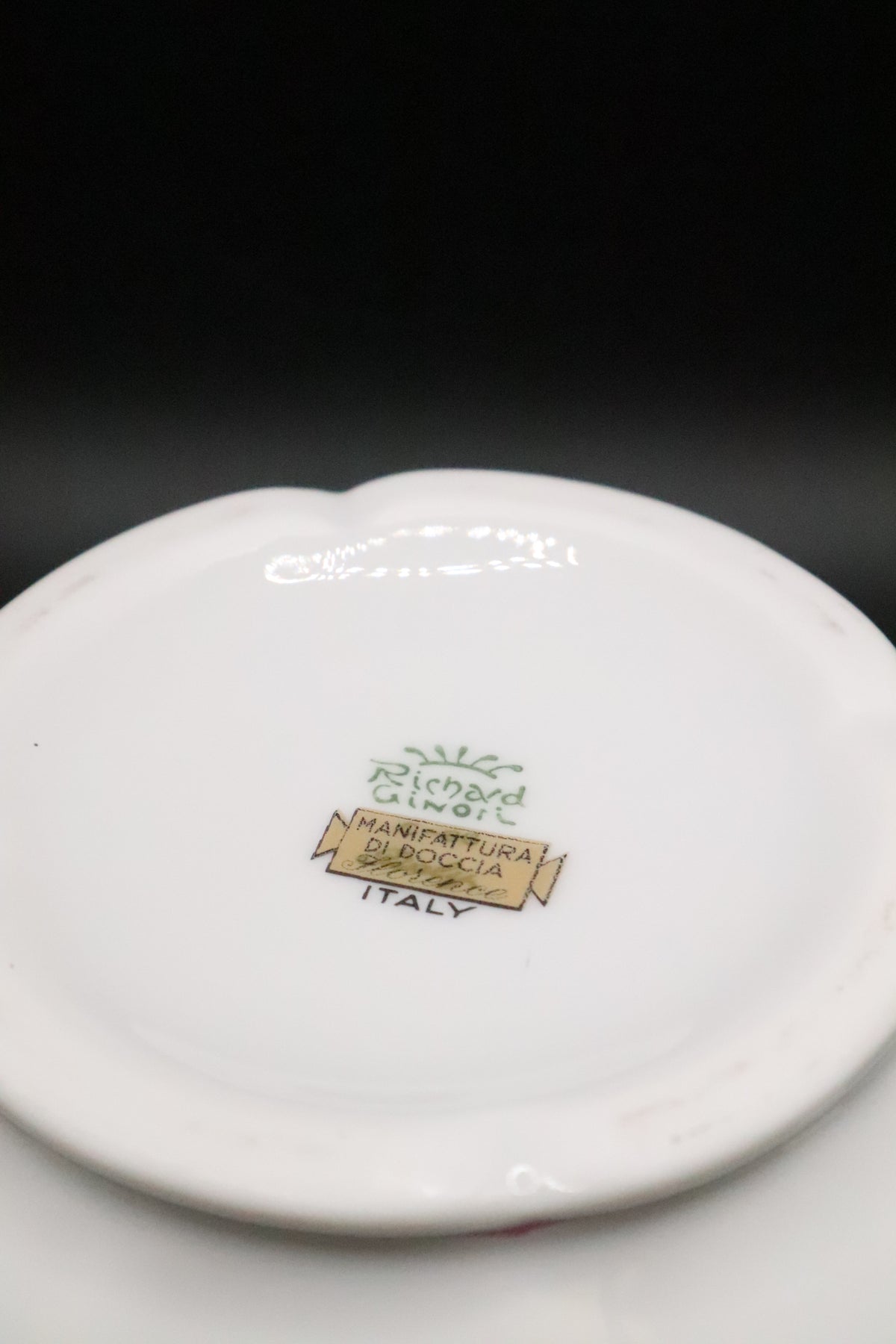 RICHARD GINORI GRANDUCA COREANA SUGAR BOWL 22KT GOLD