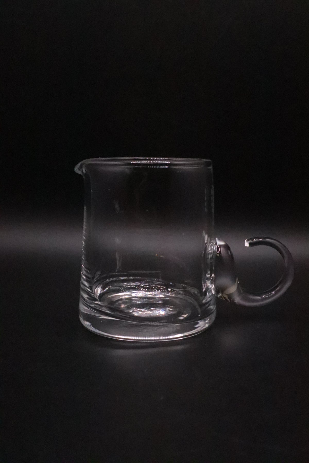 VINTAGE LENOX HAND BLOWN SPIRITS PITCHER JIGGER