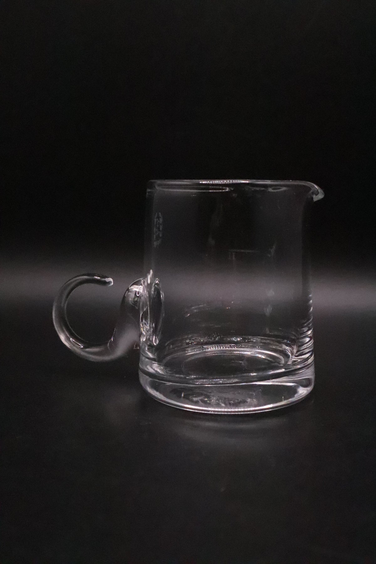 VINTAGE LENOX HAND BLOWN SPIRITS PITCHER JIGGER