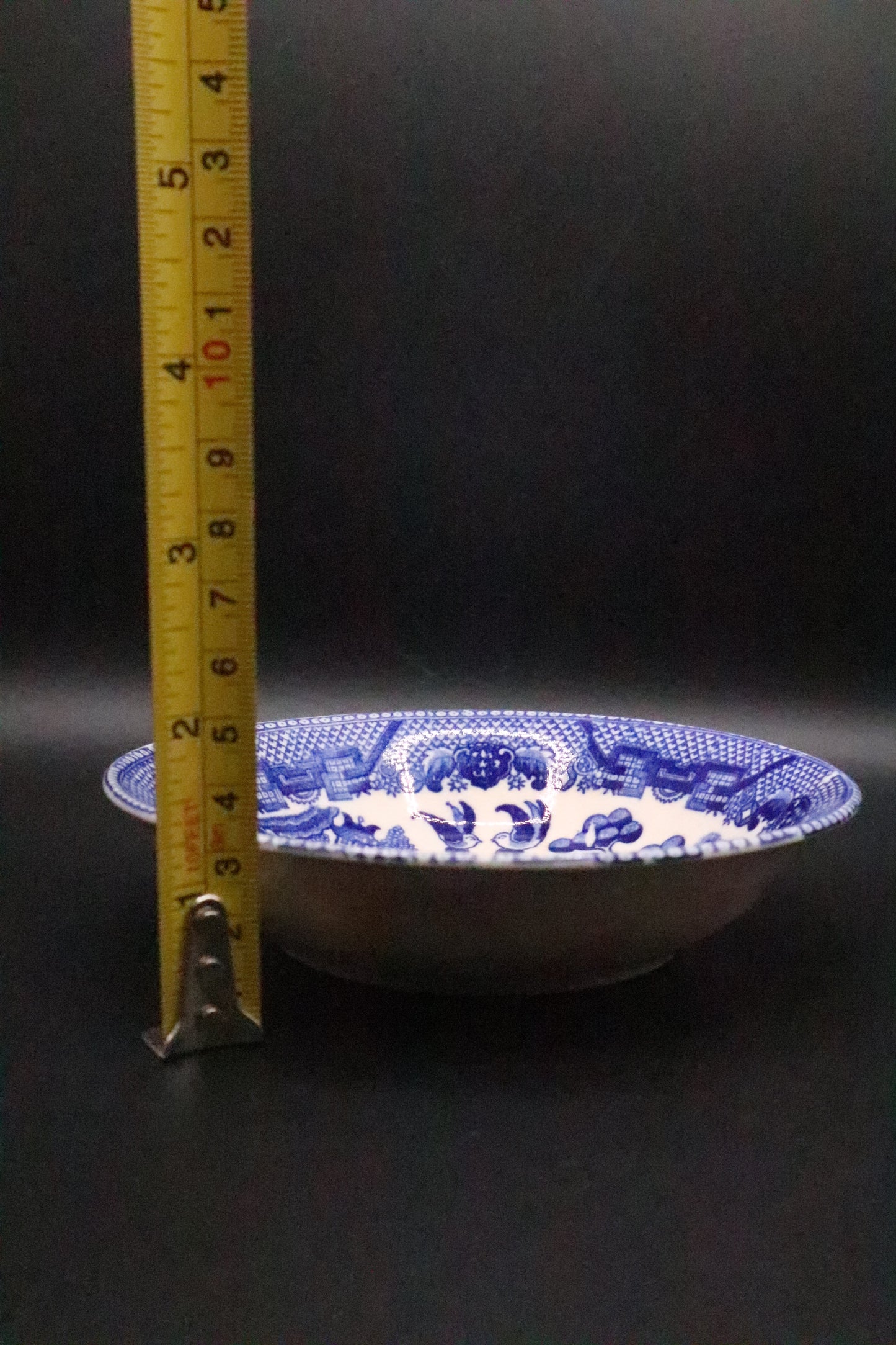 VINTAGE BLUE WILLOW MADE IN JAPAN BOWL