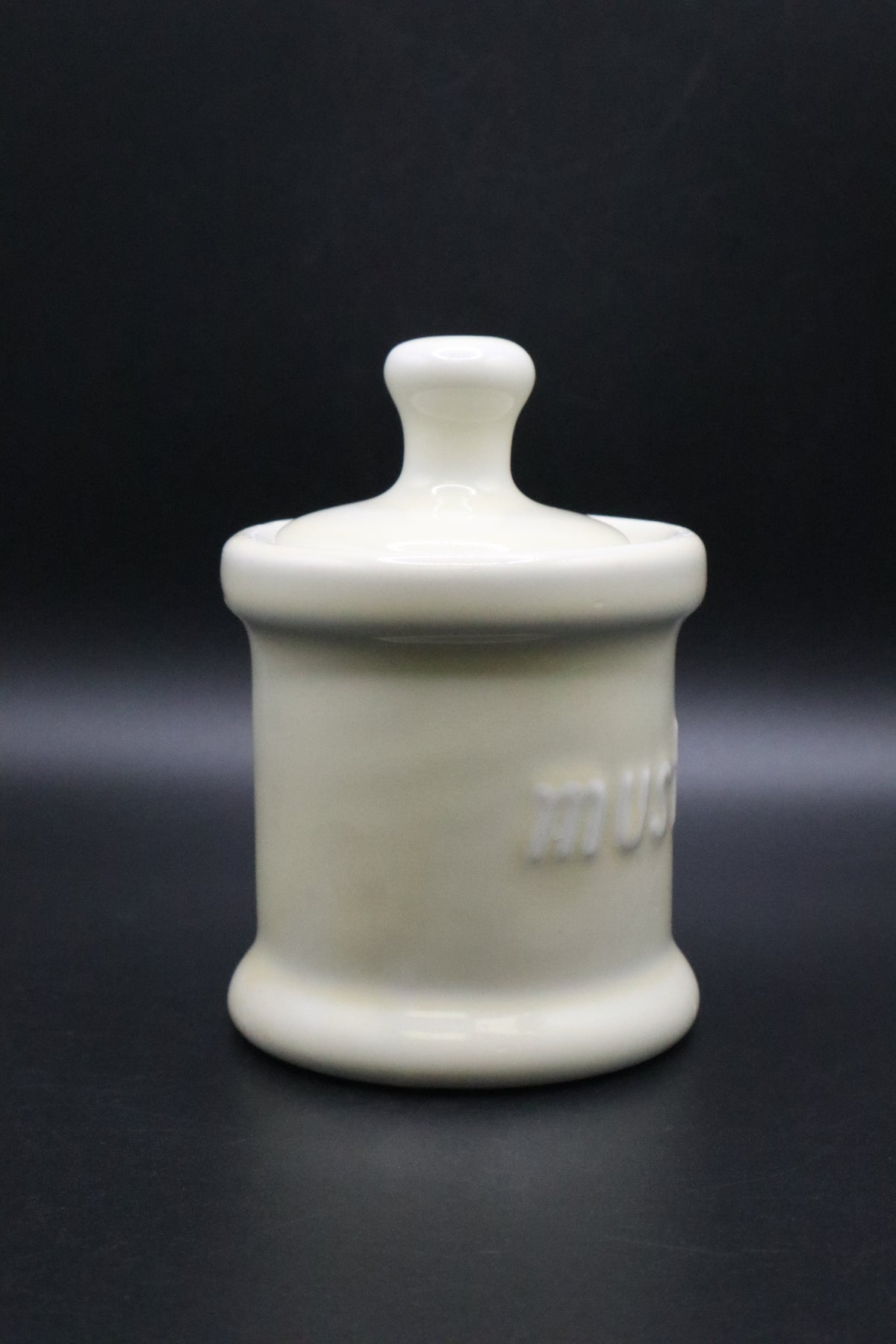 VINTAGE HALL MUSTARD JAR