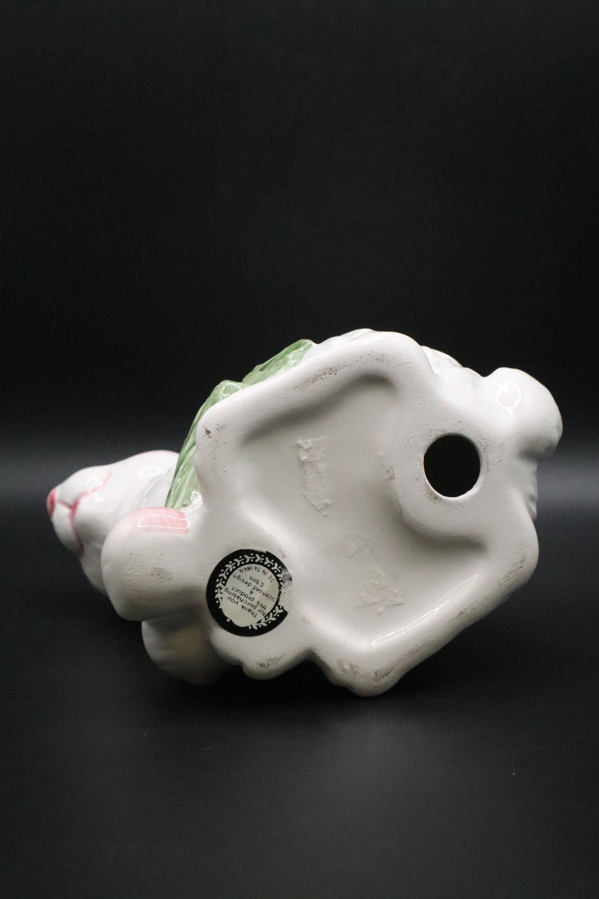 SMALL CERAMIC WHITE RABBIT