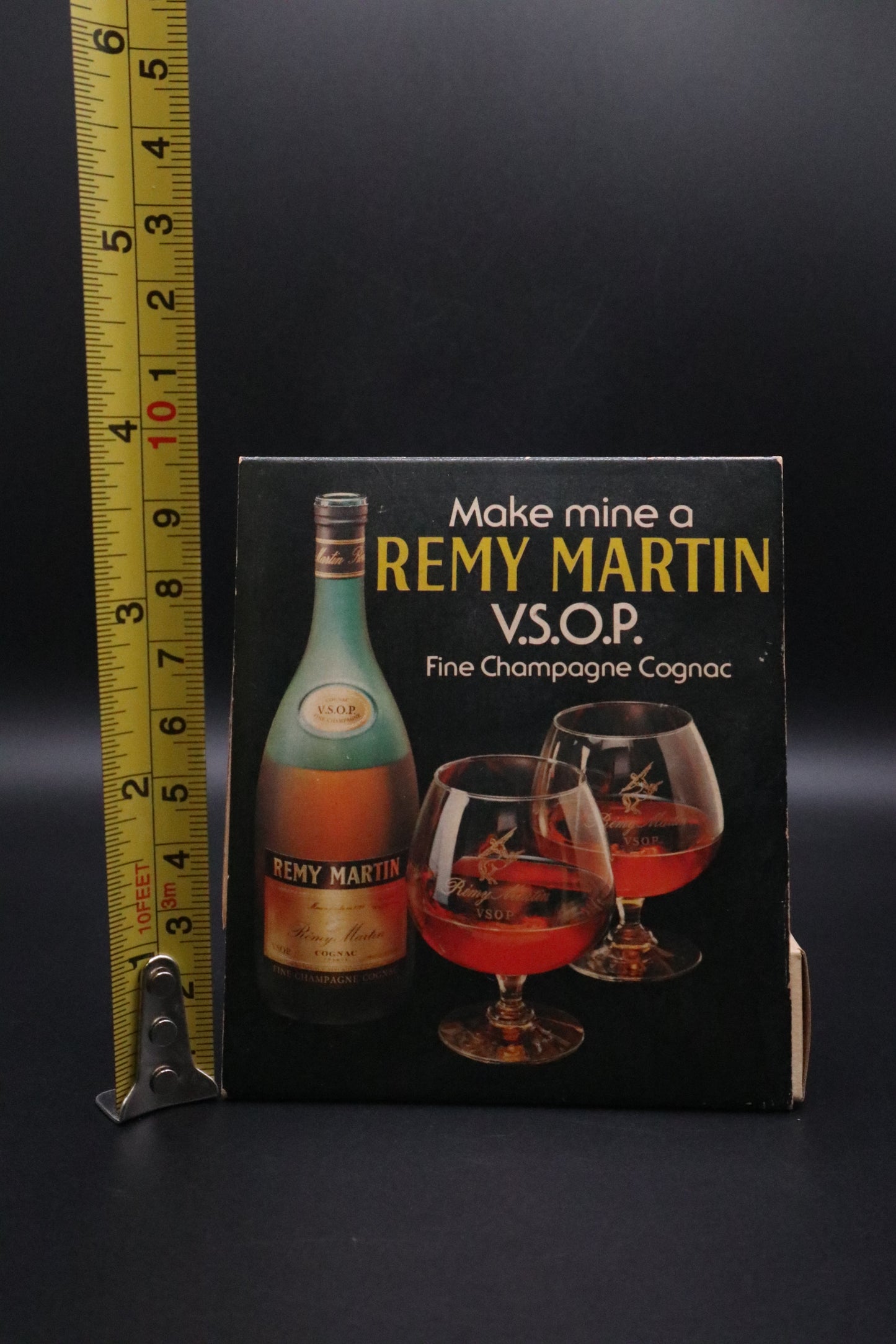 VINTAGE REMY MARTIN V.S.O.P. STANDING MATCH BOX