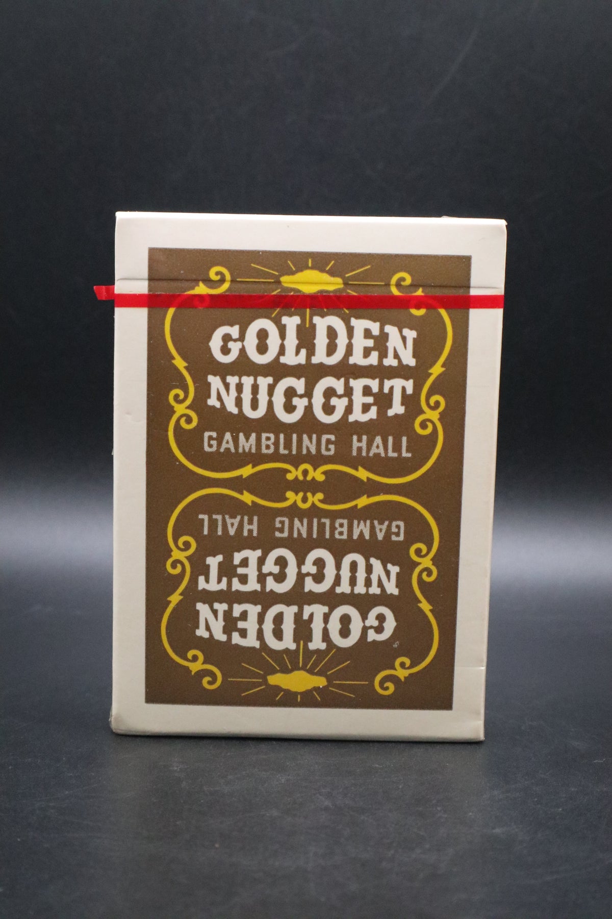 VINTAGE VEGAS GOLDEN NUGGET GAMBLING HAL SEALED POKER CARDS RARE