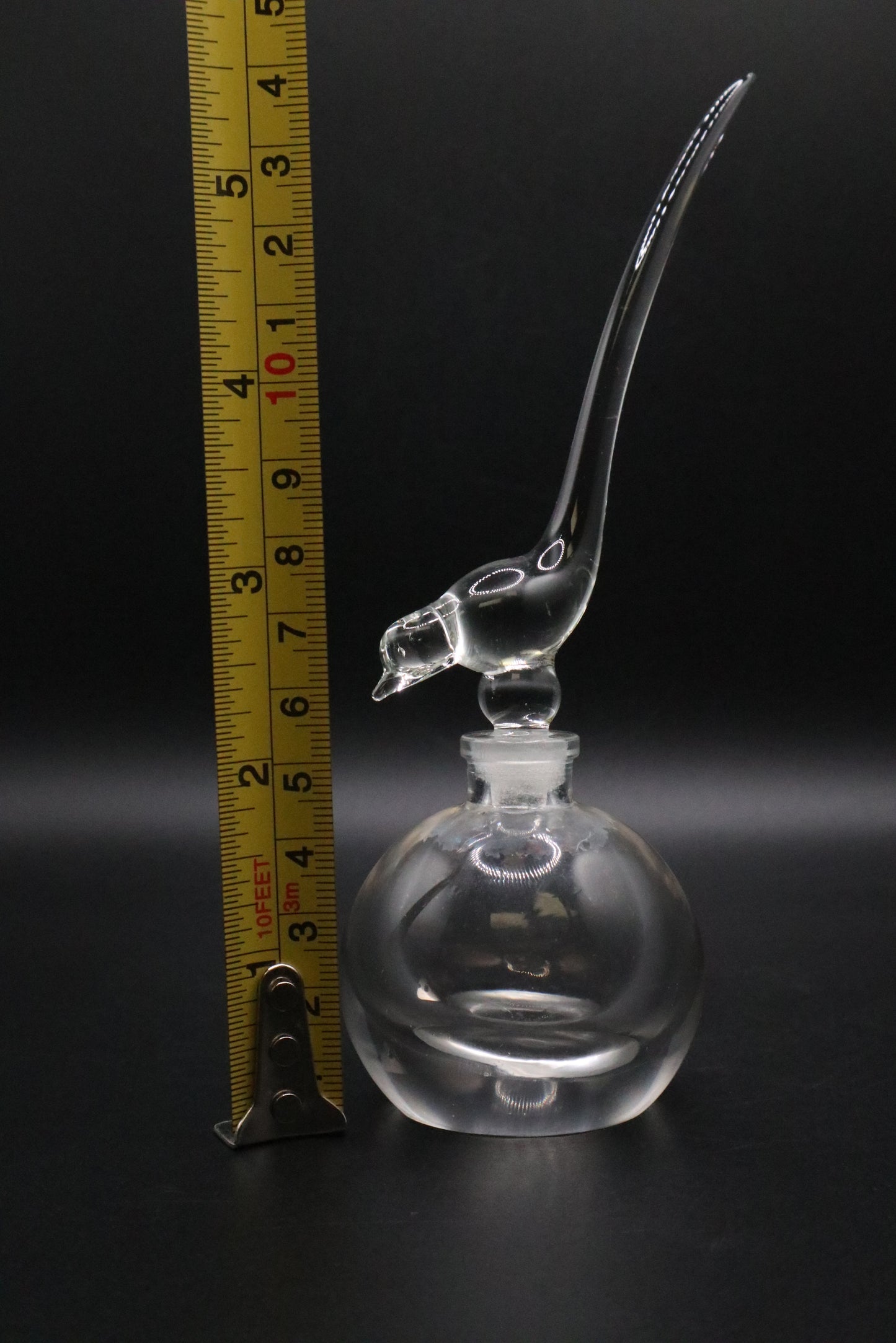 RARE 1940 I. RICE PERFUME BOTTLE MADE IN CZECHOSLOVAKIA