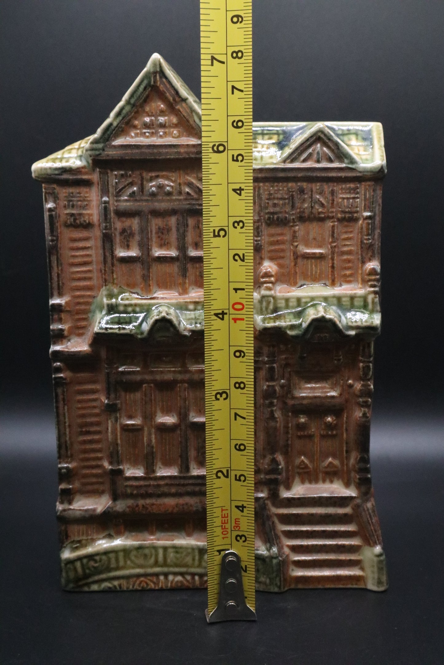 VINTAGE COUNTERPOINT SAN FRANCISCO VICTORIAN HOUSE POTTERY WALL POCKET