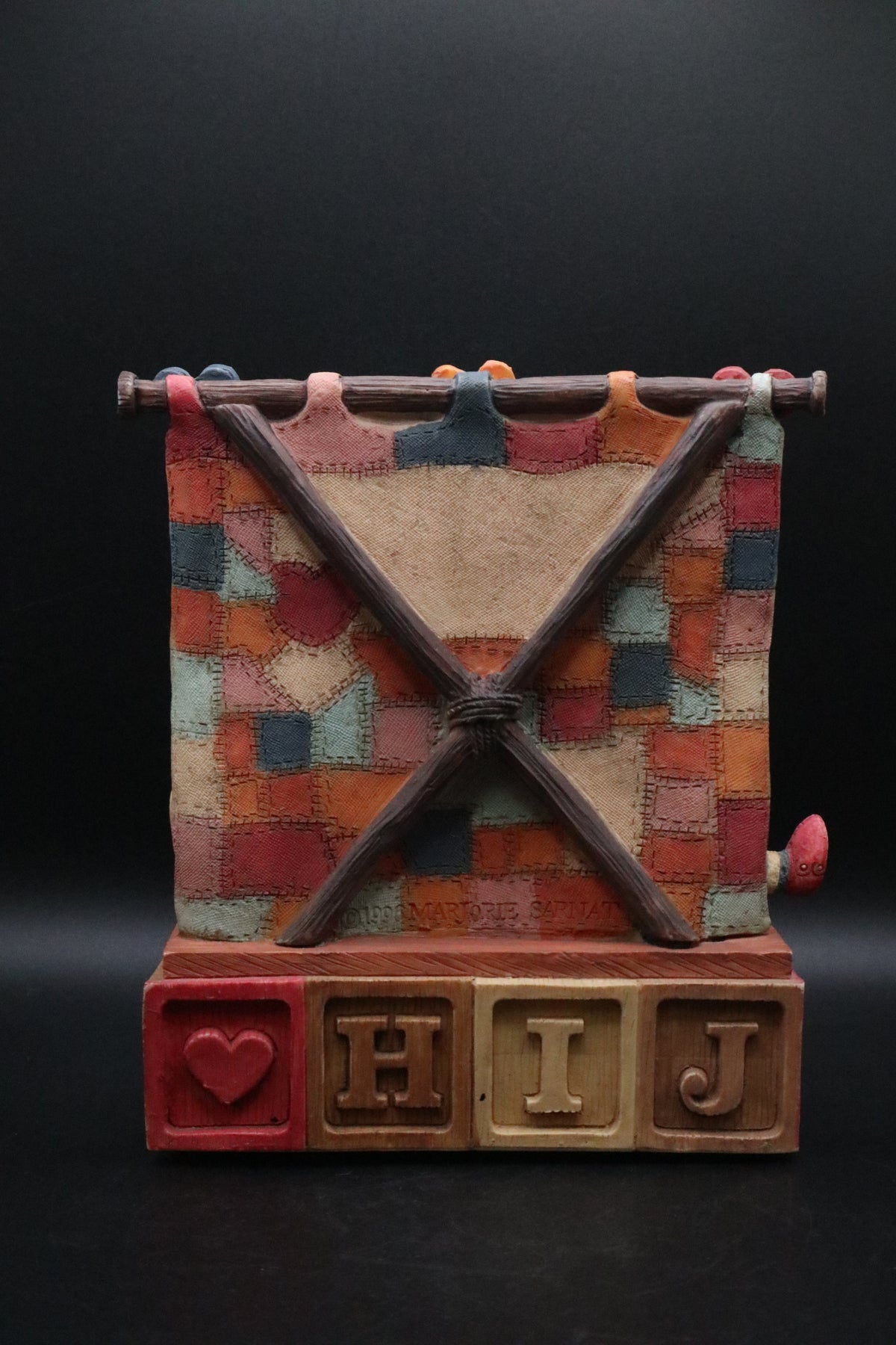 VINTAGE 1996 MUSIC BOX SAN FRANCISCO MUSIC BOX COMPANY RESIN