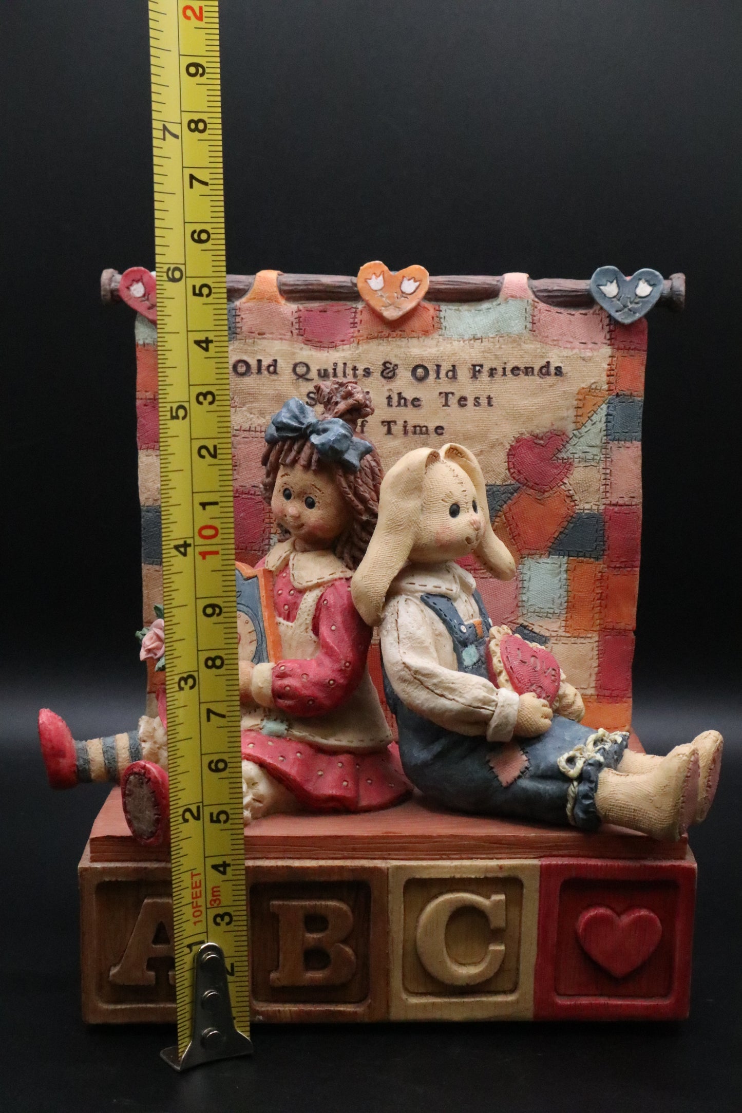 VINTAGE 1996 MUSIC BOX SAN FRANCISCO MUSIC BOX COMPANY RESIN