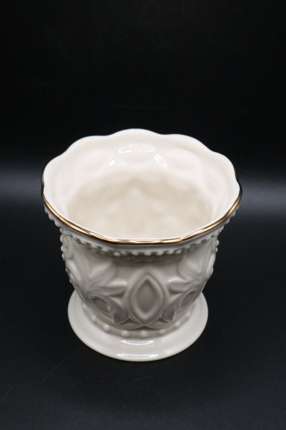 LENOX CANDY DISH LEAF TEXTURE