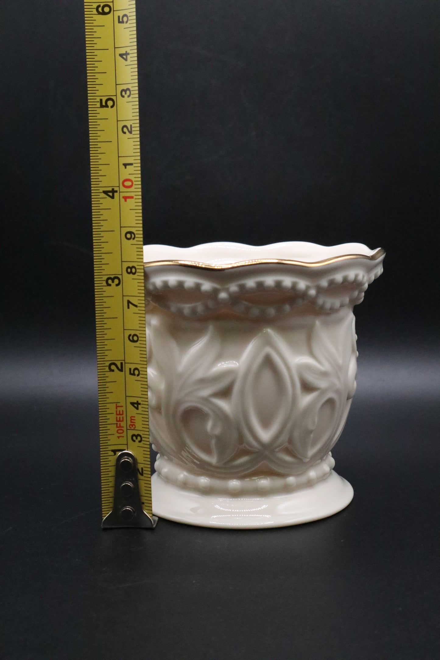 LENOX CANDY DISH LEAF TEXTURE