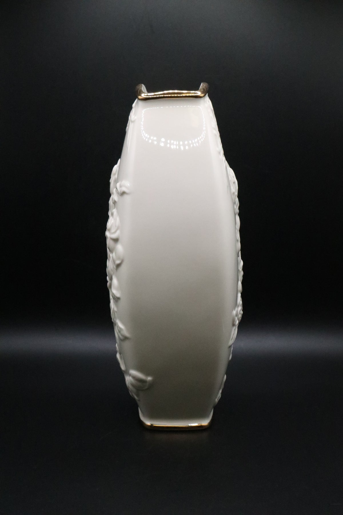LENOX ROSE COLLECTION RECTANGULAR VASE