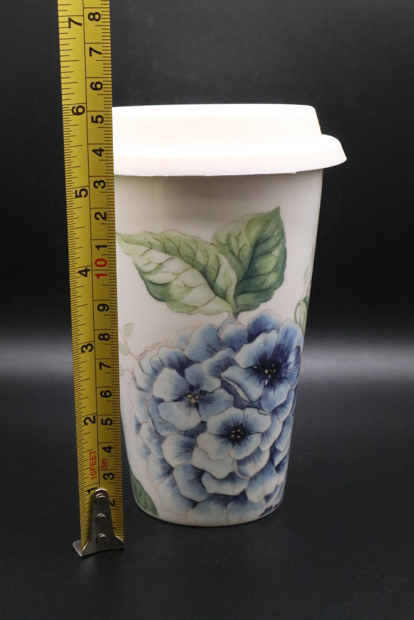 BUTTERFLY MEADOW 10oz PORCELAIN THERMAL MUG LENOX