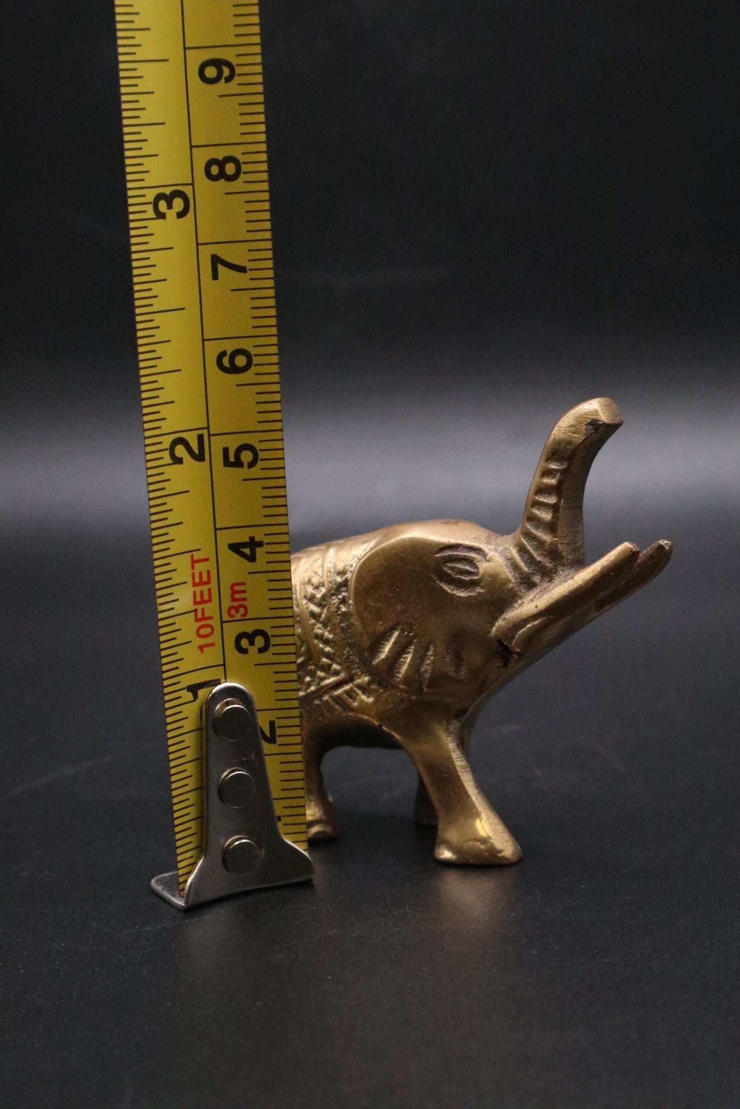 VINTAGE BRASS LUCKY ELEPHANT
