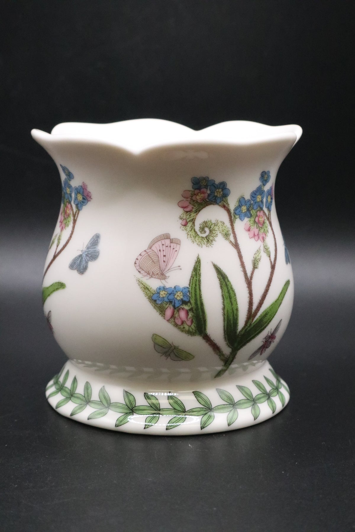 PORTMEIRION BOTANIC GARDEN FORGET ME NOT CANDLE HOLDER