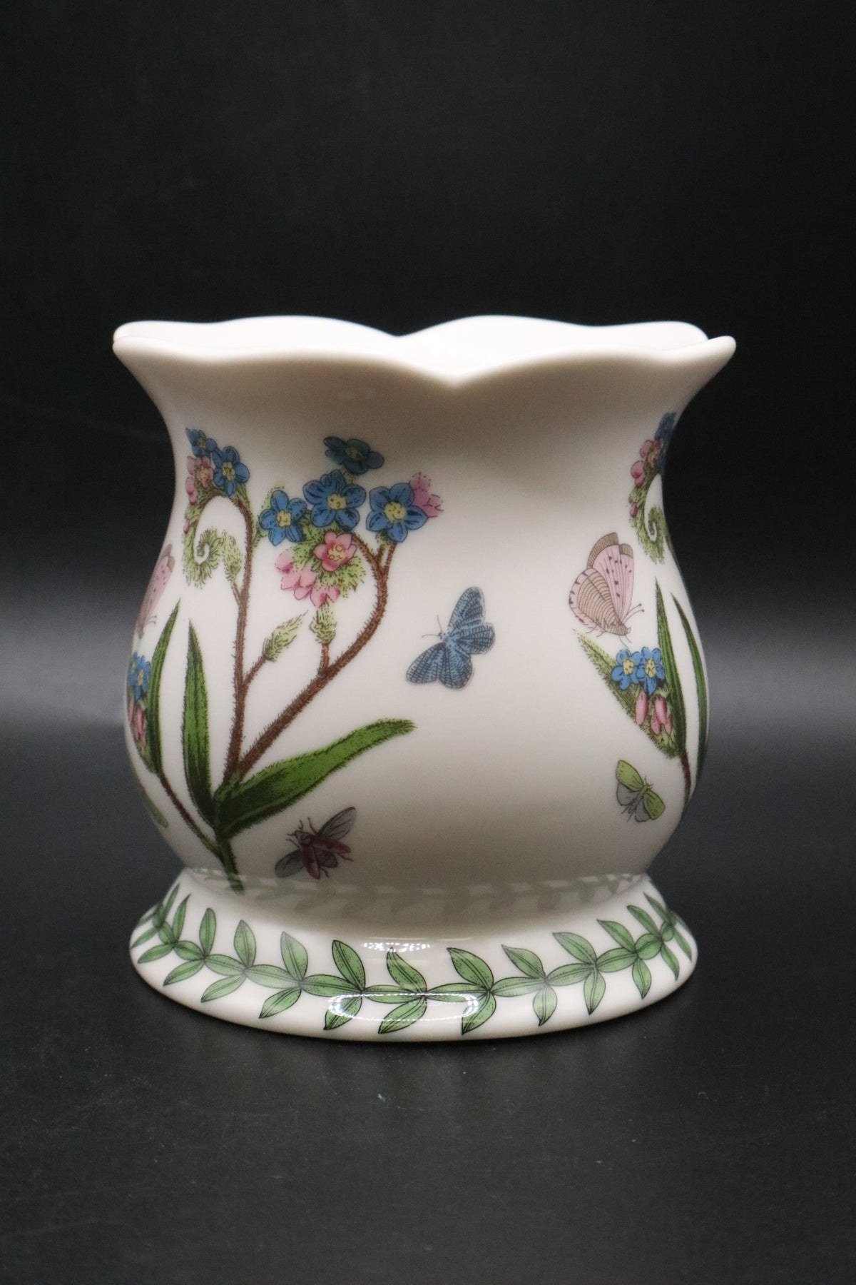PORTMEIRION BOTANIC GARDEN FORGET ME NOT CANDLE HOLDER