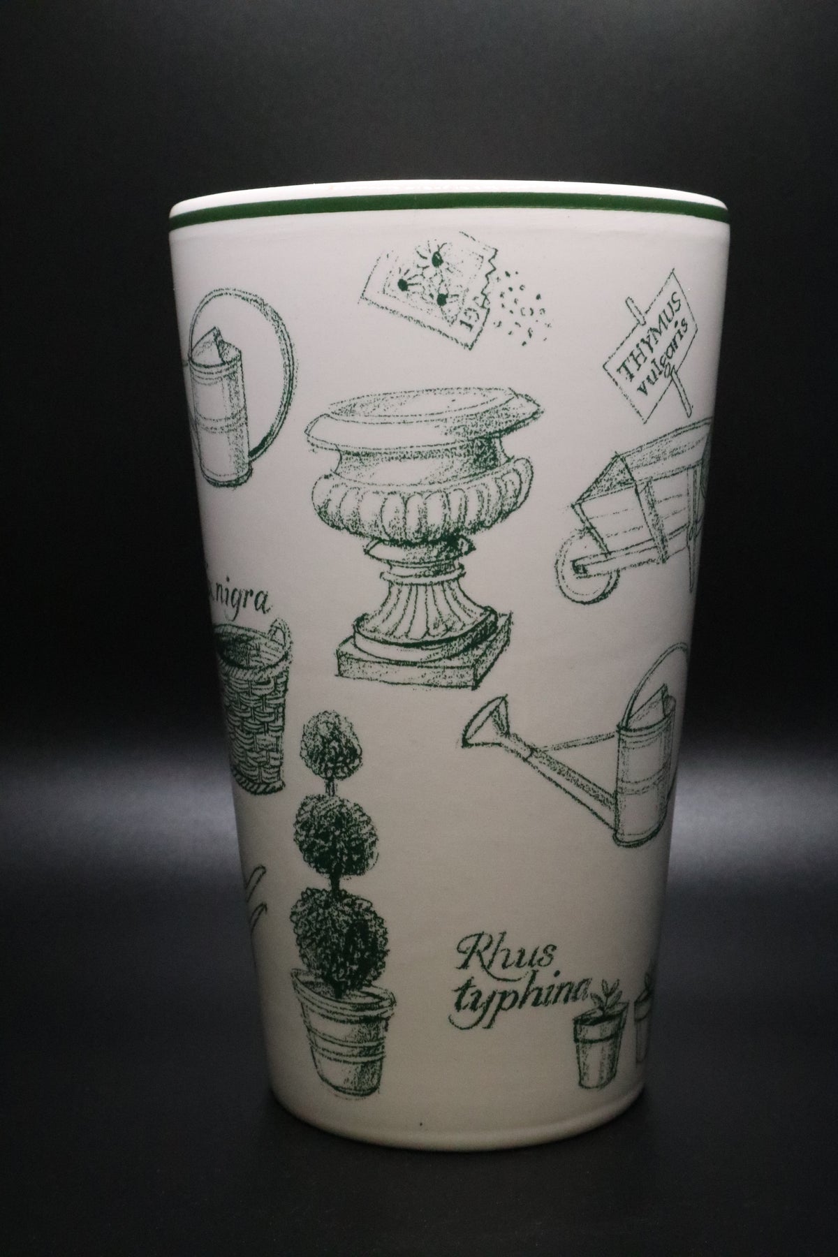 HERB PRINT CERAMIC KITCHEN WARE