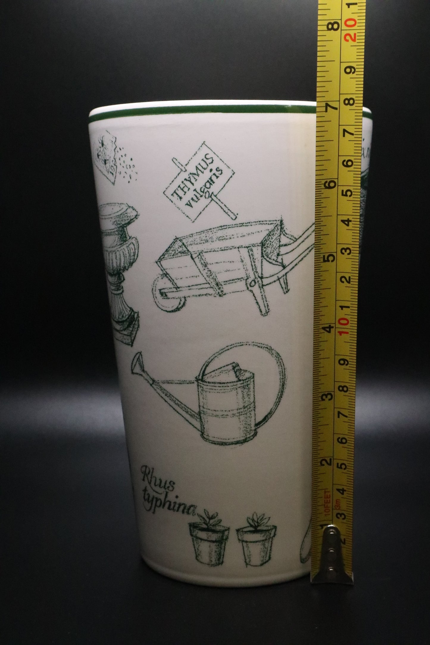 HERB PRINT CERAMIC KITCHEN WARE
