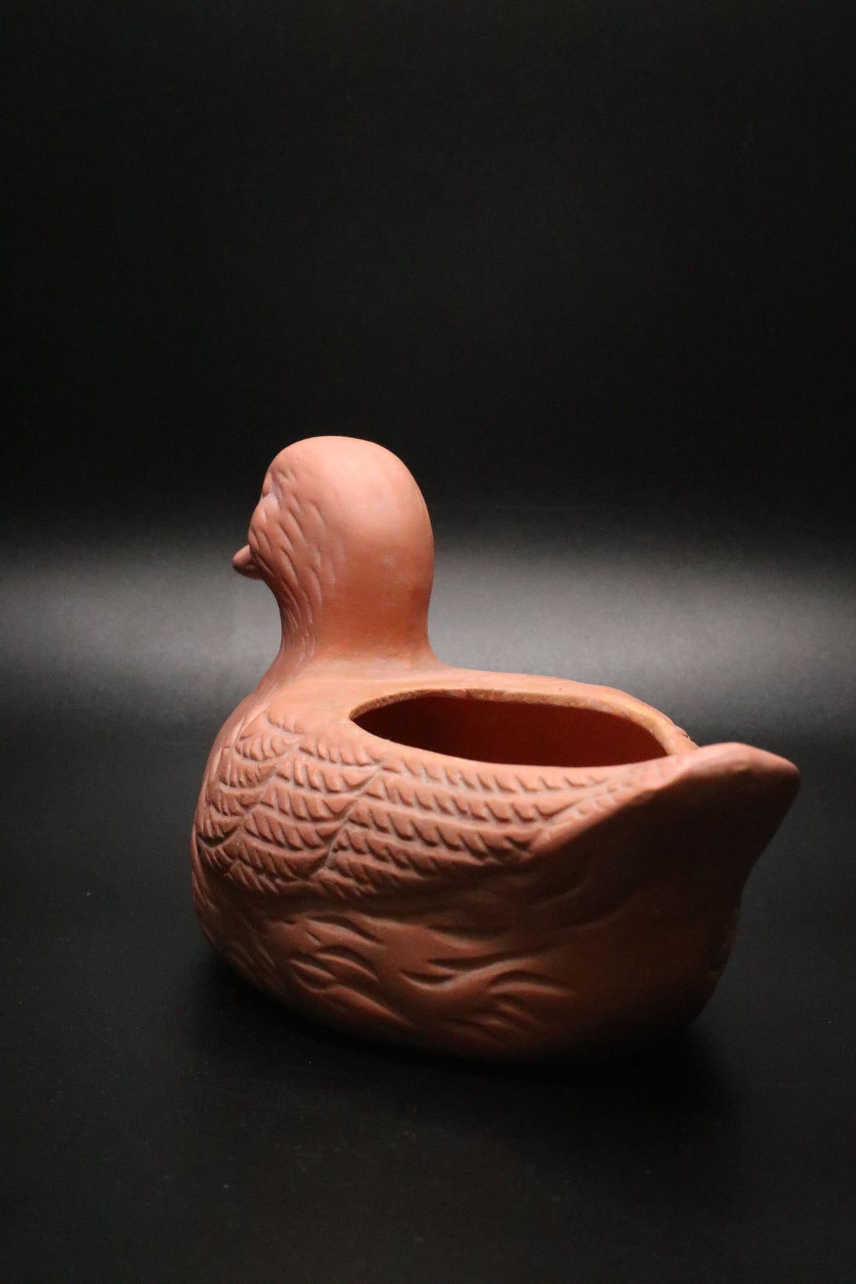 TERRA COTTA DUCK PLANTER