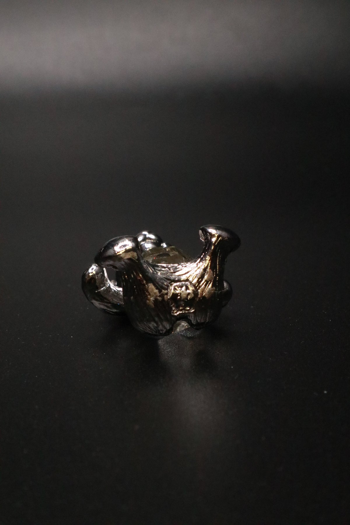 VINTAGE SWAROVSKI CRYSTAL TEDDY BEAR "SILVER CRYSTAL COLLECTION"