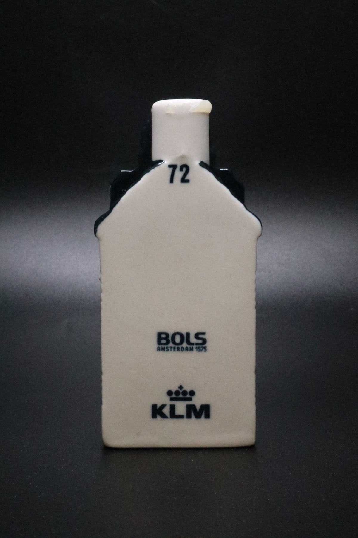 BLUE DELFT'S FOR KLM AMSTERDAM MINIATURE CANEL HOUSE #72