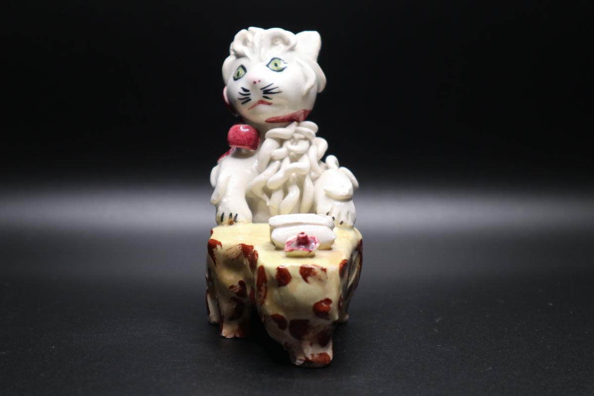 SPAGHETTI ITALIAN CAT CERAMIC