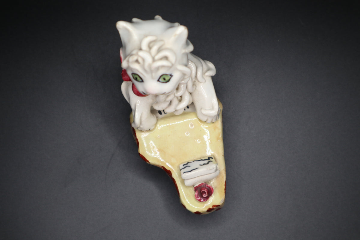 SPAGHETTI ITALIAN CAT CERAMIC