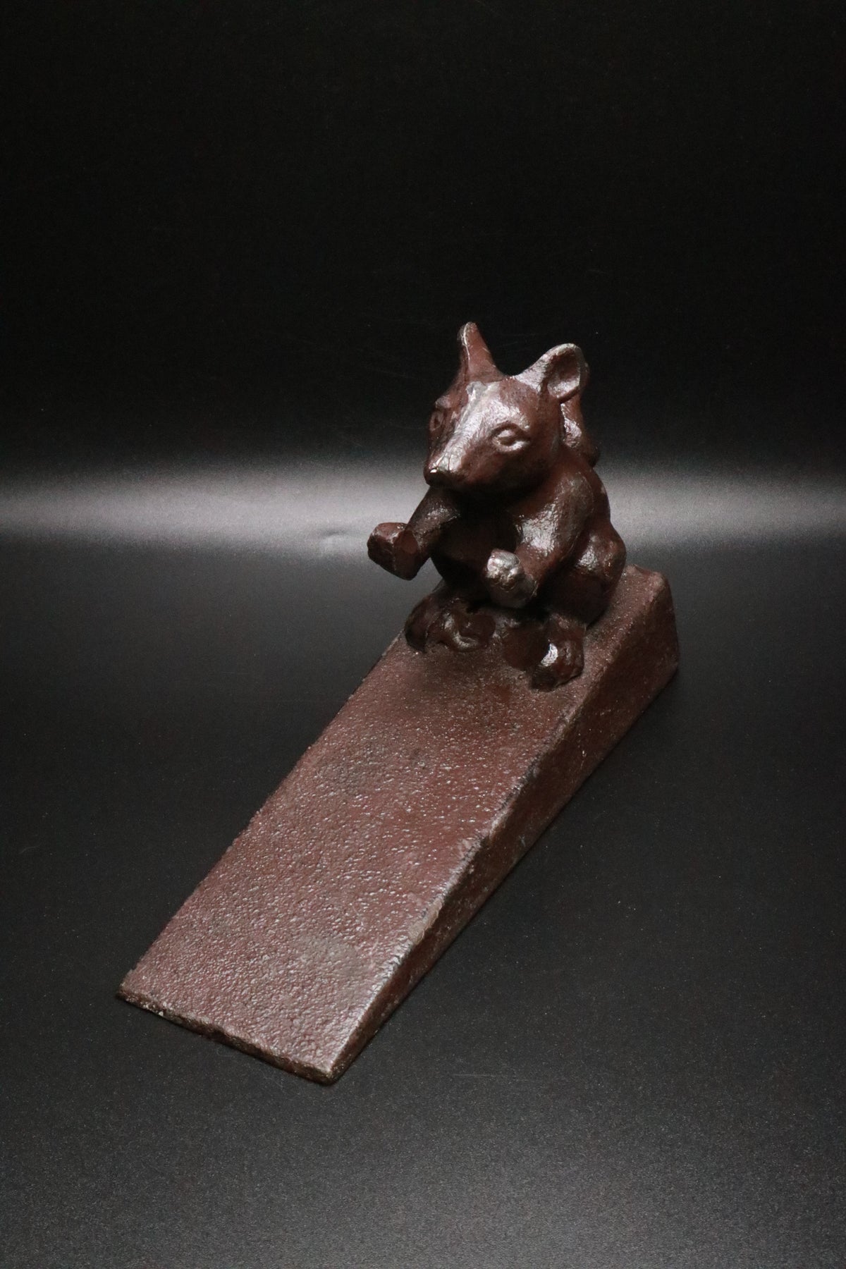 CAST IRON MOUSE DOOR STOP