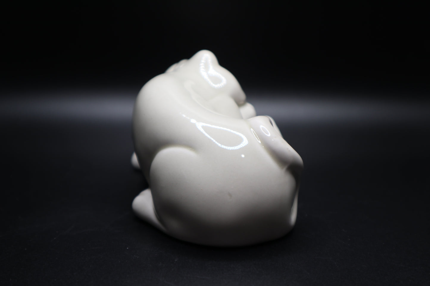 VINTAGE FITZ AND FLOYD CAT NAP NESTING CATS SALT AND PEPPER SHAKERS SET